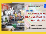 Đơn vị gia công sản xuất nắp nhựa, muỗng nhựa theo yêu cầu giá rẻ