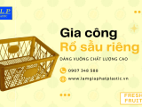 Gia công các loại rổ sầu riêng dáng vuông chất lượng cao, giá cạnh tranh
